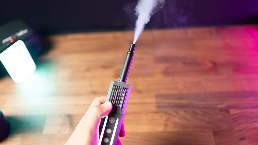 映像を次のレベルへ引き上げるミニスモークマシン SmokeNINJA | サツラボ