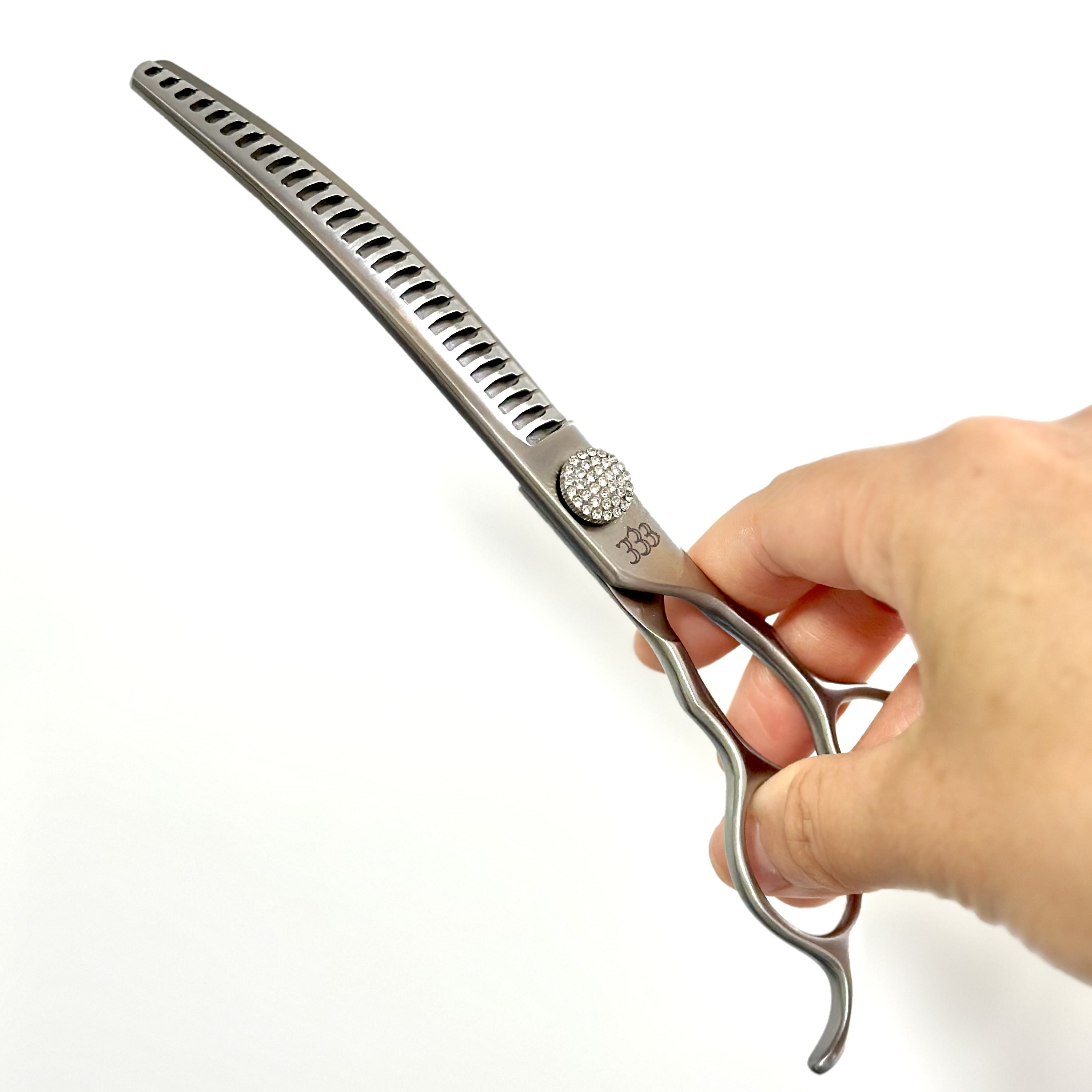 333dog care トリミングシザー カーブチャンカー ブレンダー 刃先まで