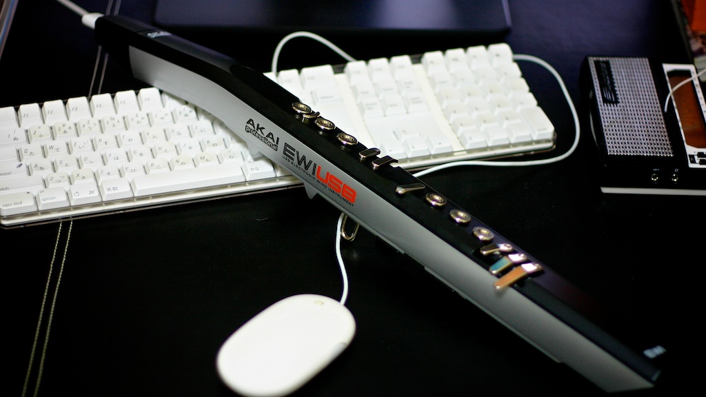 AKAI EWI USB をトランペット運指で演奏する | WAVEFORM LAB