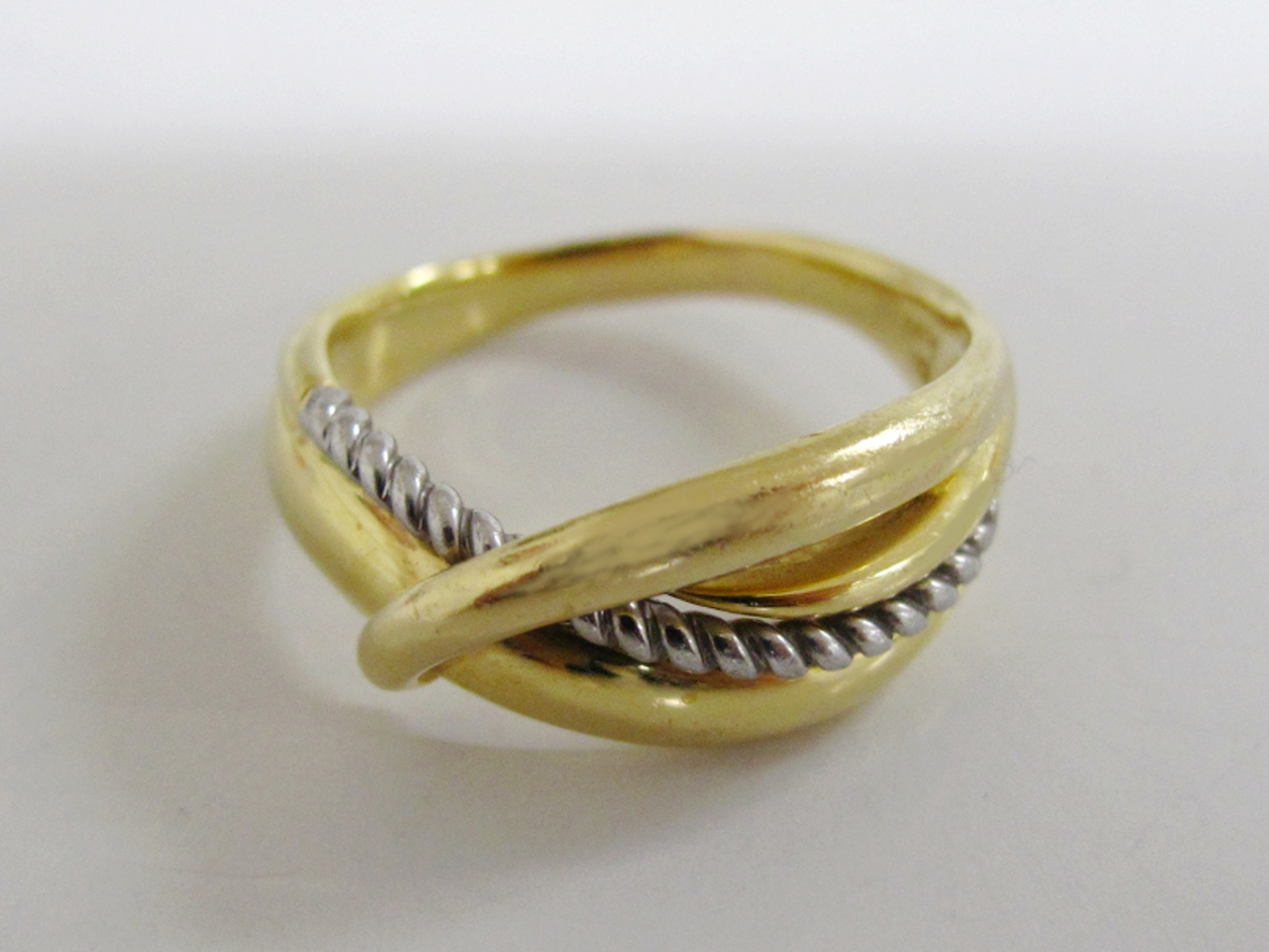 K18/Pt900 コンビリング 6.1gの買取実績｜福島県郡山市｜まじめな買取