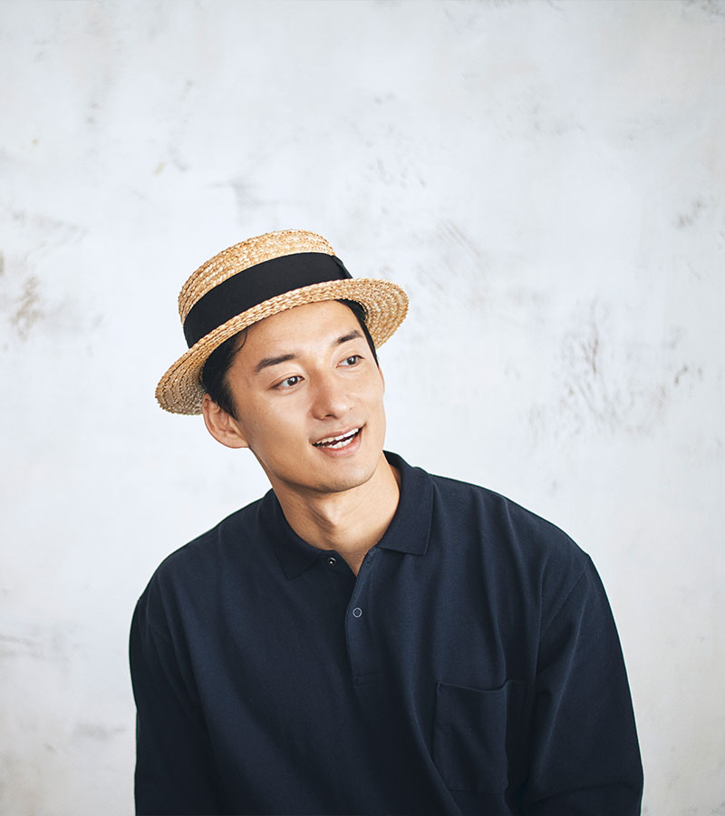 田中帽子店Hans(ハンス)鬼麦カンカン帽 紳士用帽子 田中帽子店：公式