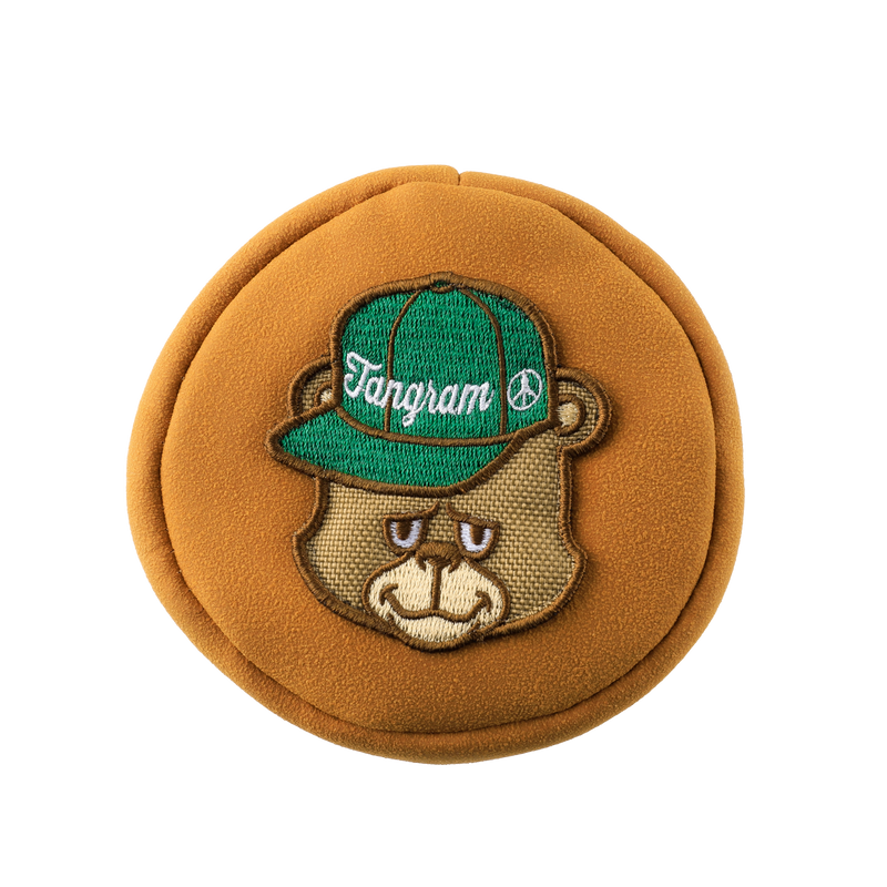 GOLFICKERS × TANGRAM HEAD COVER SET GREEN TGA-G56