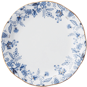 大倉陶園］ブルーローズ(8011) 17cmケーキ皿(手描き) | ノリタケ食器