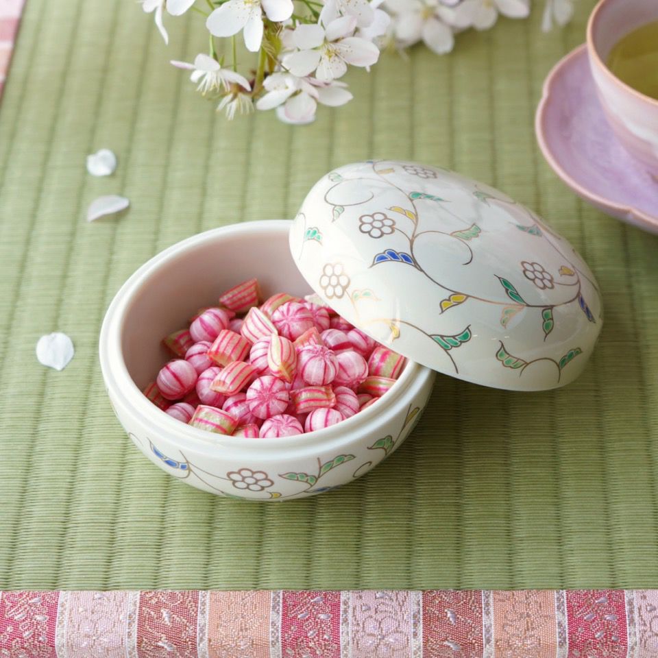 シリーズ以外・その他 色唐草 蓋物〈対〉 美濃焼 |皿や鉢など和食器の