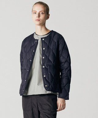 ミリタリー クルーネック ダウンジャケット-ソフトシェル – TAION