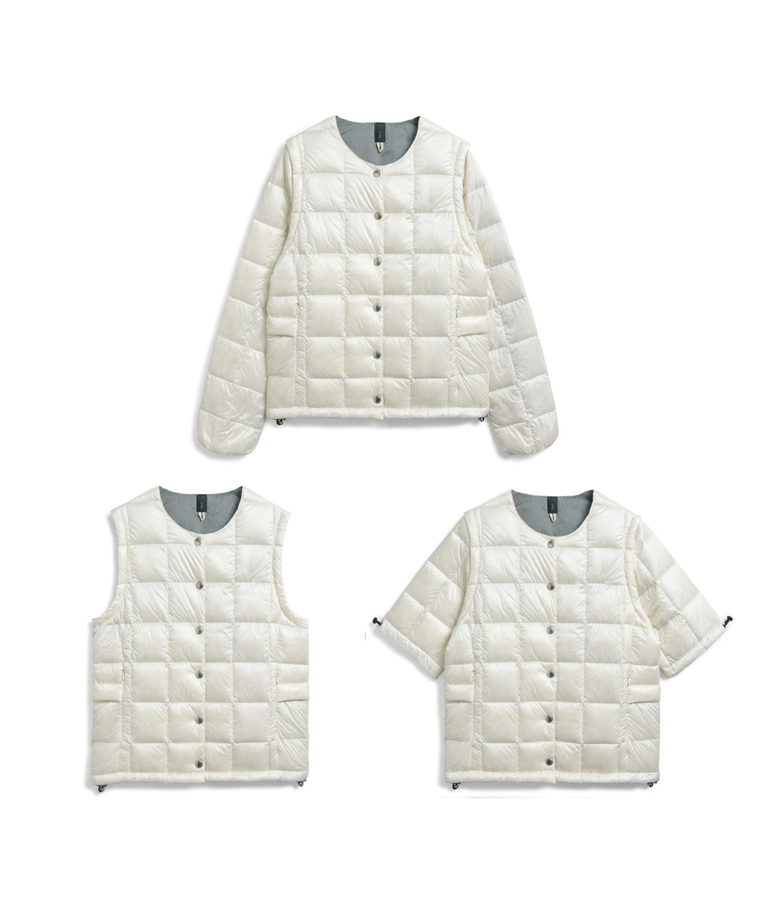 TAION EXTRA｜タイオン エクストラ |[MENS]CREW NECK INNER DOWN SET