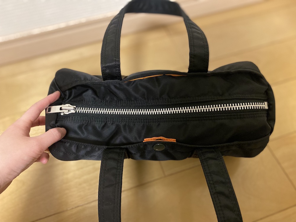 PORTERタンカーのダッフル/ボストンバッグSはコロンとした形がカワイイ
