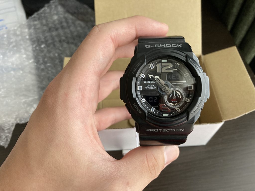G-SHOCKの電池をカシオテクノセンターに交換してもらった