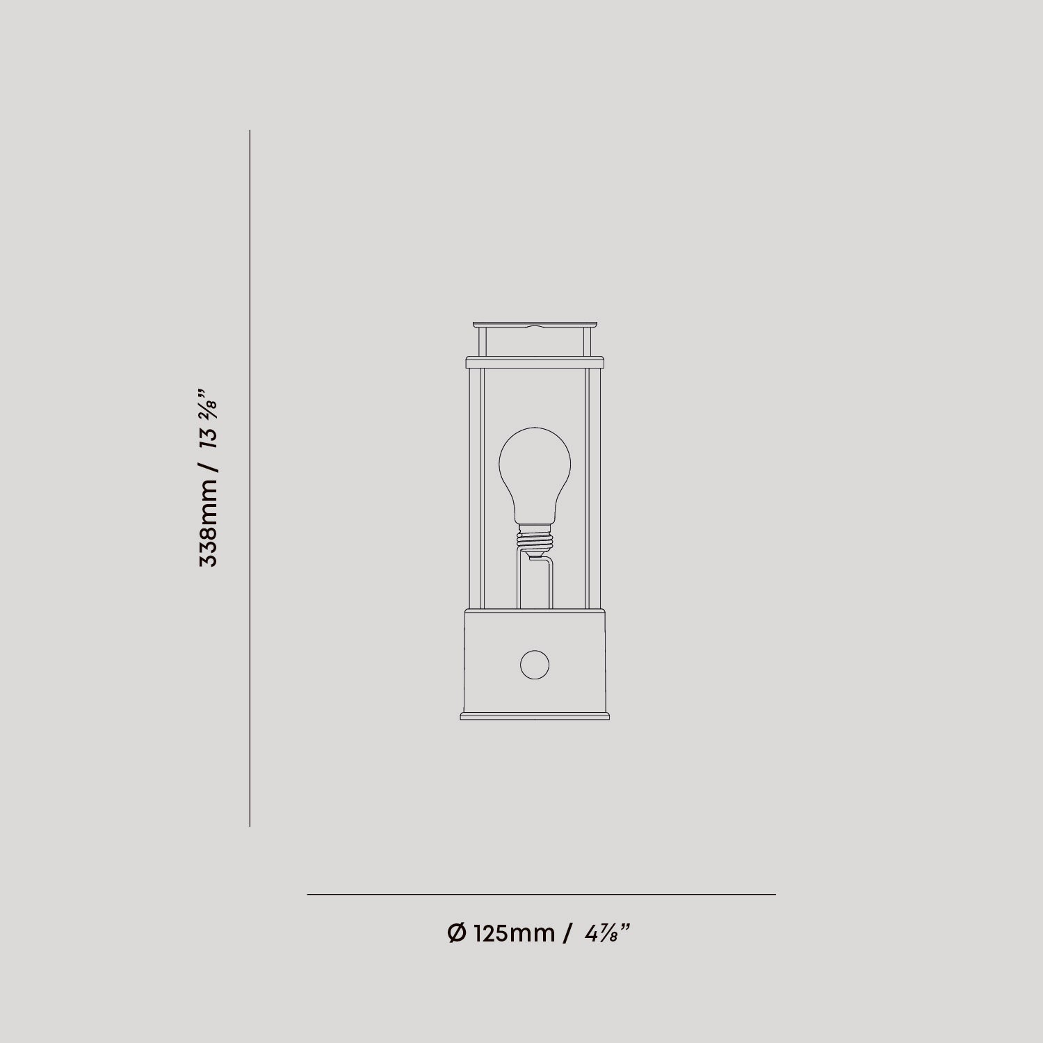 The Muse Portable Lamp in Hackles Black | Table Lamps | Tala – Tala US