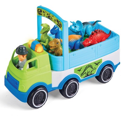 Kidoozie Dino Adventure Hauler. Dinosaur & Vehicle Play for your