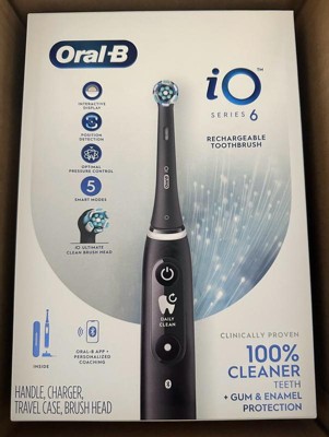 Oral-B iO6 Black Electric Toothbrush : Target
