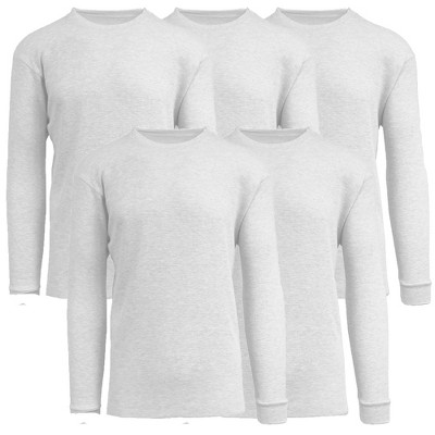 Blue Ice Men's Modern Fit Waffle-Knit Classic Thermal- 5 Pack : Target