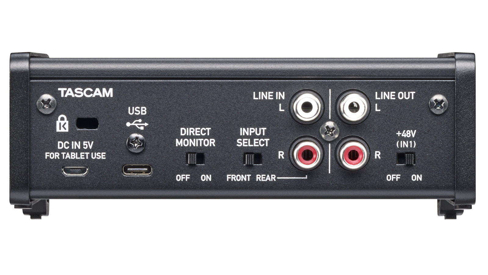US-1x2HR | 1Mic, 2IN/2OUT High Resolution Versatile USB Audio