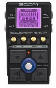 MS-80IR+～ZOOMのMultiStompシリーズからアンプ/キャビネット