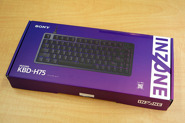 レビュー】ゲーミングキーボード『INZONE KBD-H75』実機レポート
