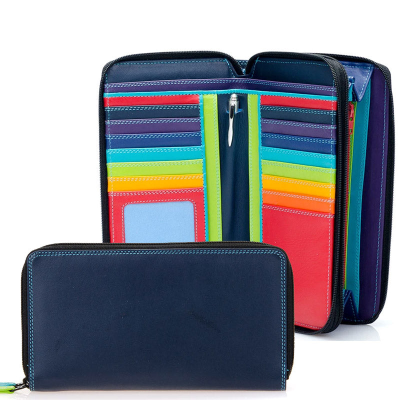 Mywalit large double ziparound purse - Terrestra