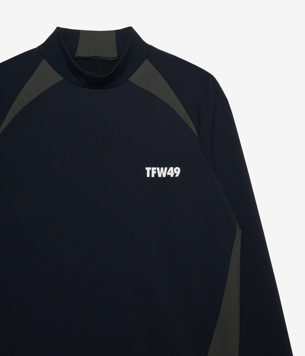 SIDE PANEL LONG SLEEVE MOCKNECK | TFW49（ティーエフダブリュー