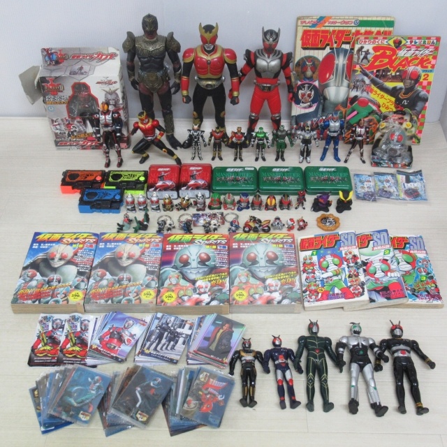 群馬県玉村町の特撮グッズ買取実績！「仮面ライダーBLACK 1988