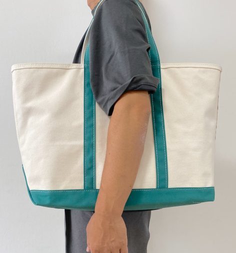 L.L.Bean】ジップトップボートアンドトート（Lサイズ）は、予想外に