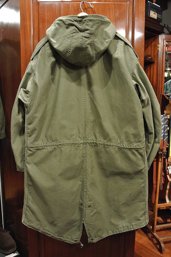 USED 50's U.S.ARMY M-51 初期タイプ フィッシュテールパーカー【S