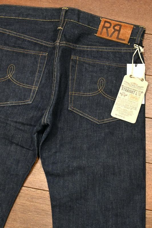 未使用タグ付き RRL ダブルアールエル デニムパンツ STRAIGHT LEG Made