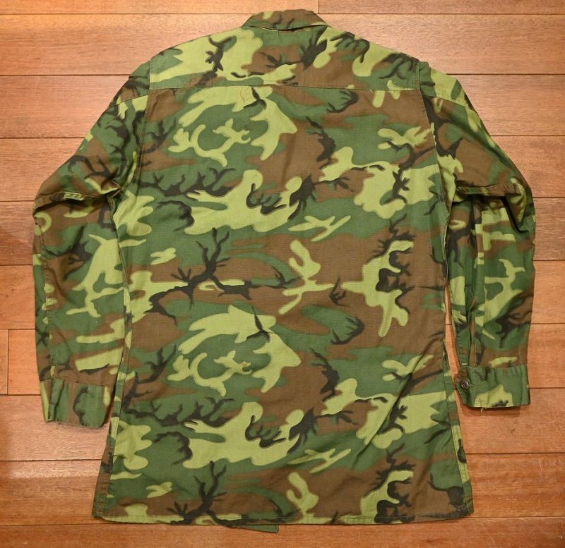 60s VTG/USED U.S ARMY ジャングルファティーグジャケット ノンリップ