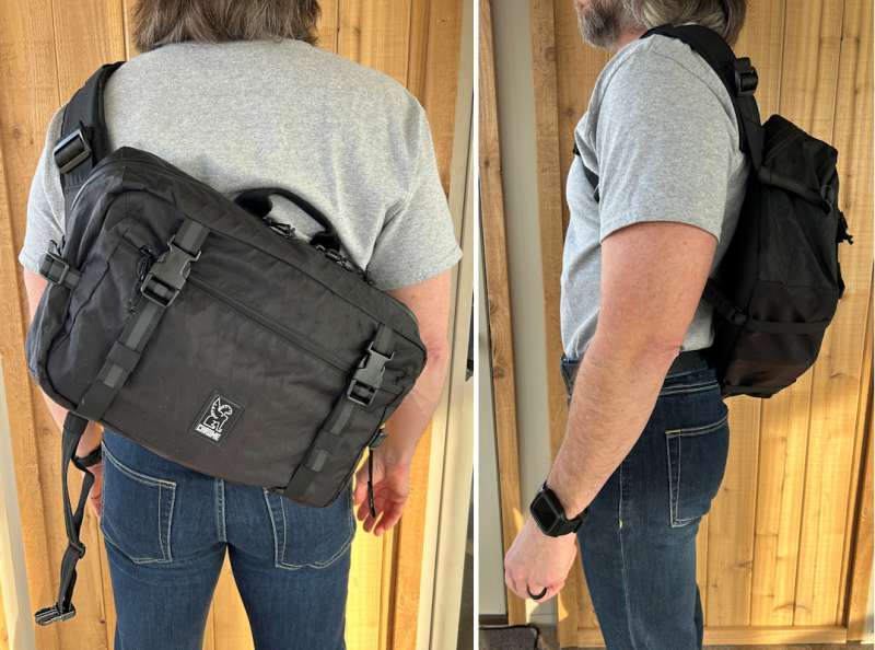 Chrome Industries Kadet Max crossbody sling bag review
