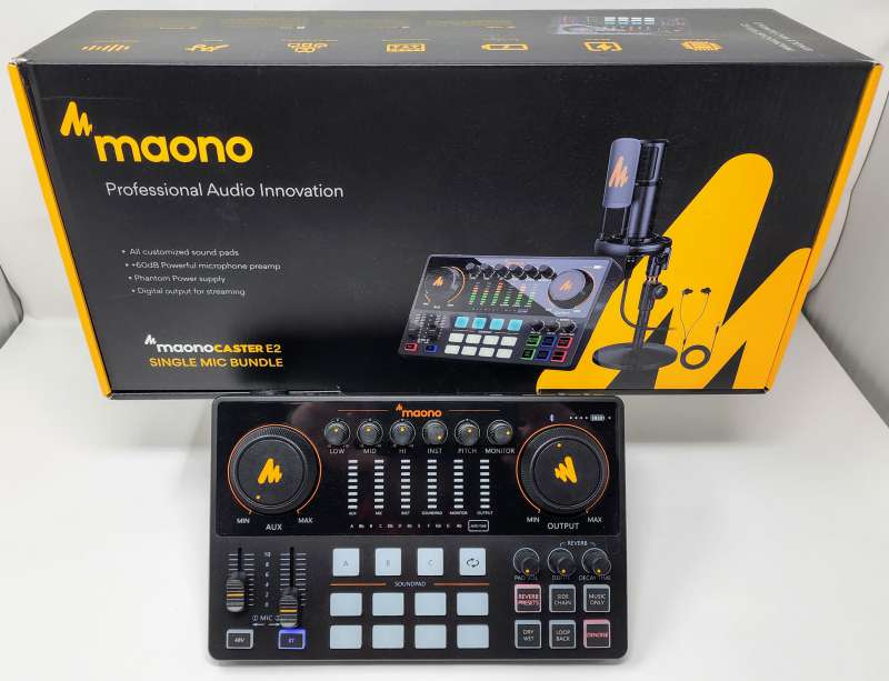 MAONOCASTER E2A Portable All-In-One Podcast Production Studio