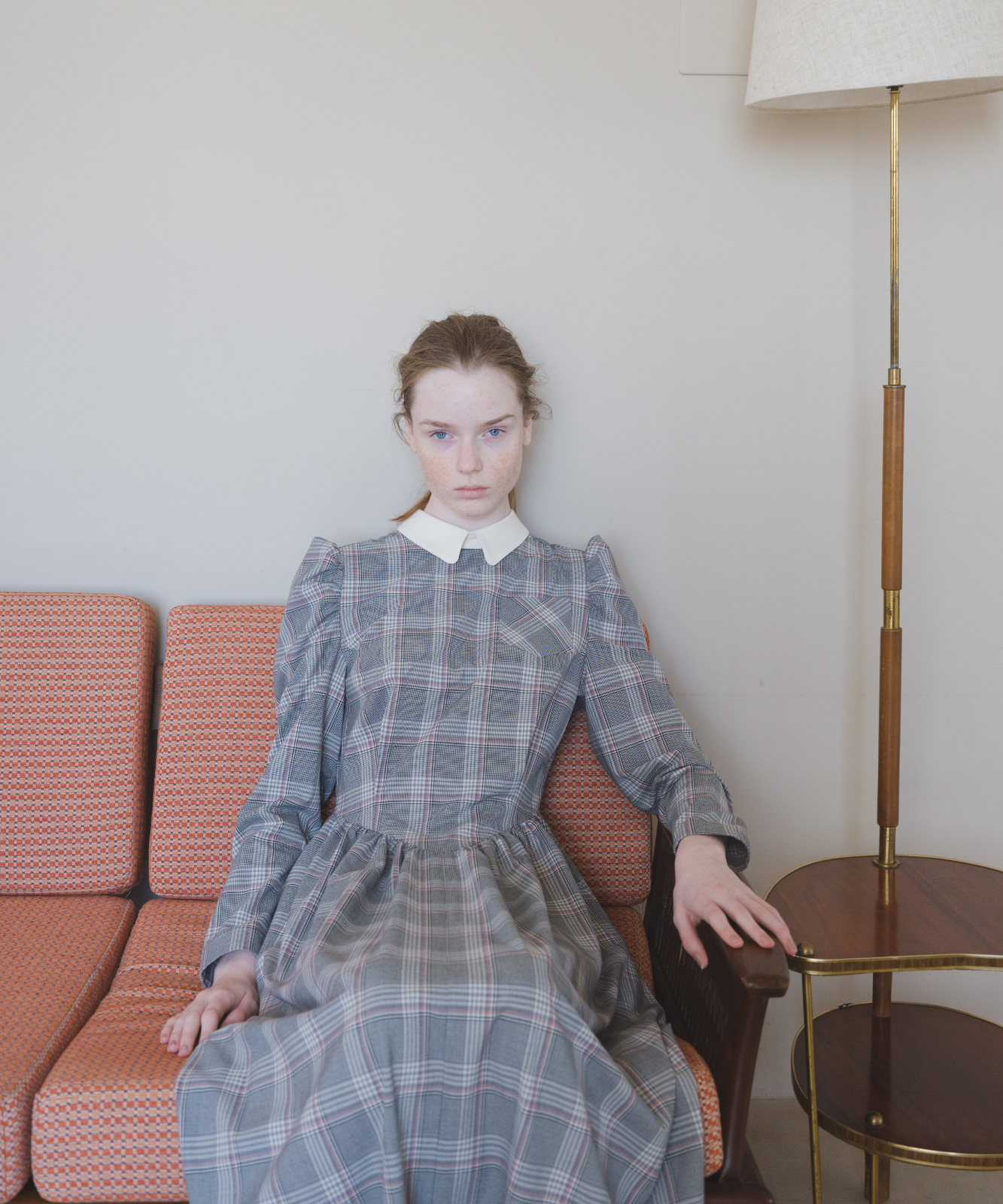 ≪通常販売≫charming pocket check dress（チャーミングポケット