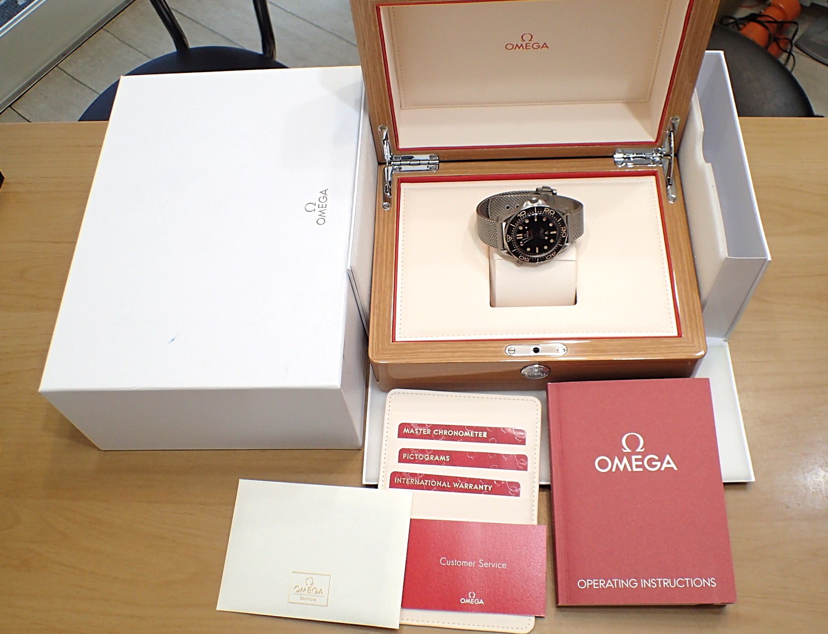 中古品A【OMEGA】オメガ シーマスター 300m コーアクシャル マスター