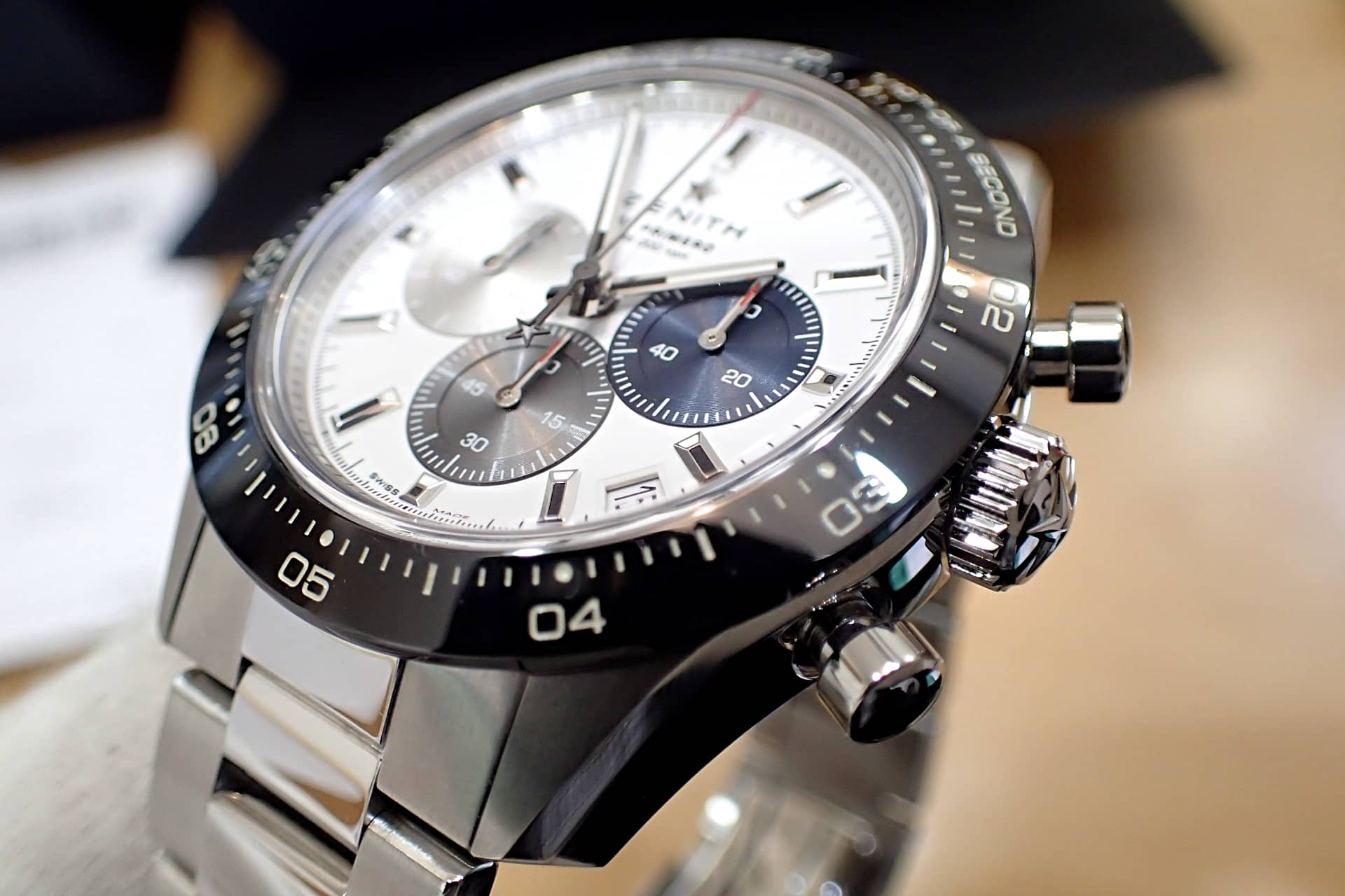 中古品A【ZENITH】ゼニス クロノマスター スポーツ SS Ref.03.3100