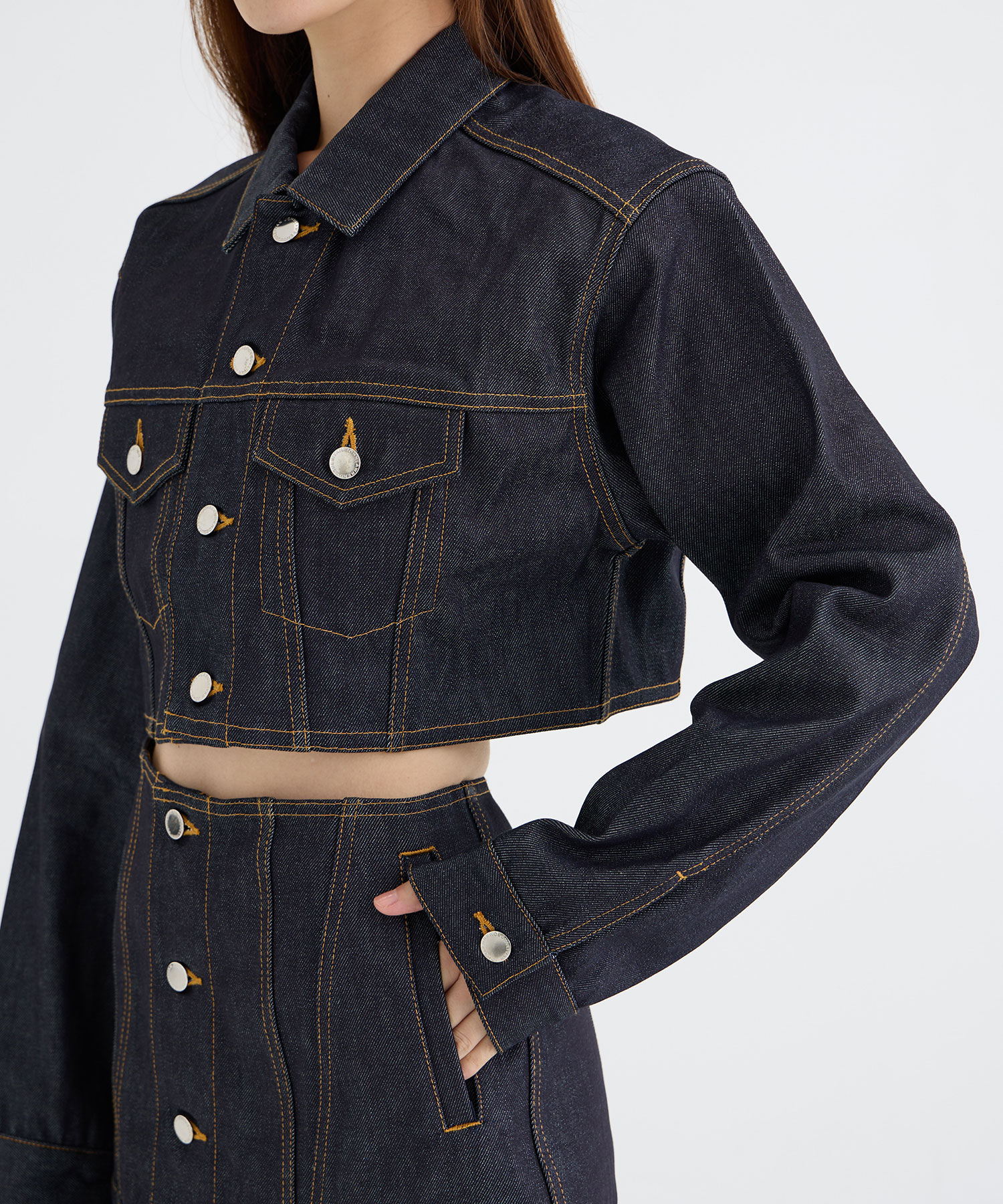 RIGID DENIM SEPARATE JACKET JOHNLAWRENCESULLIVAN ジョンローレンス