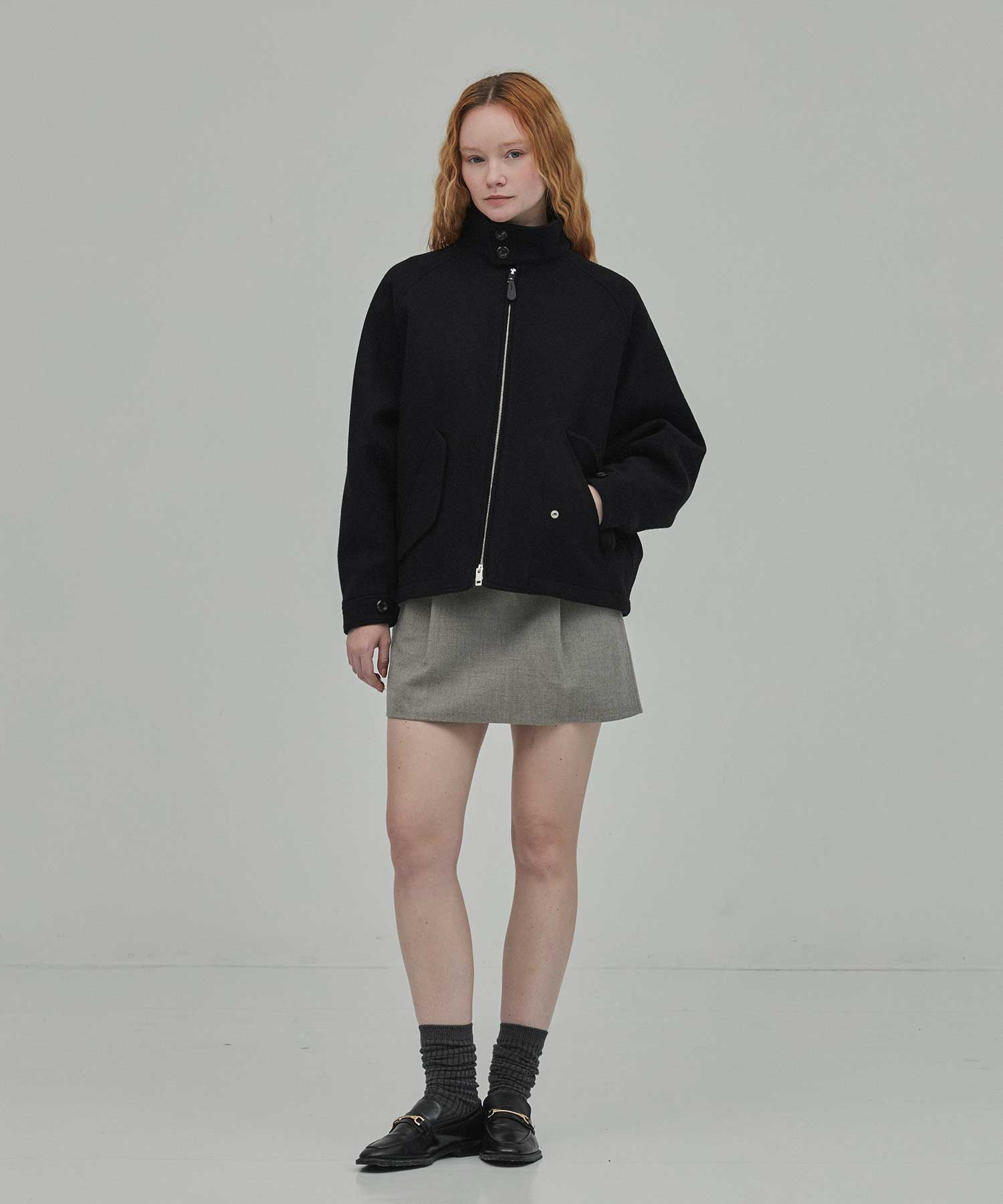 THE HARRINGTON JACKET(36 BLACK): THE RERACS: WOMENS｜THE TOKYO