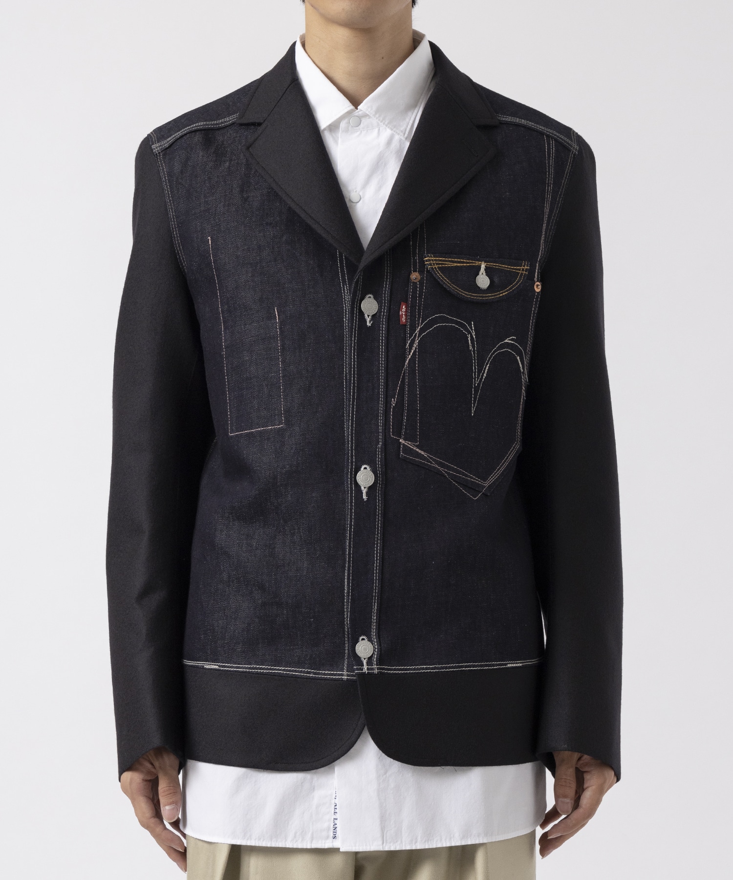 JUNYA WATANABE MAN | ジュンヤワタナベマン | WN-J201-051×Levi`s jacket