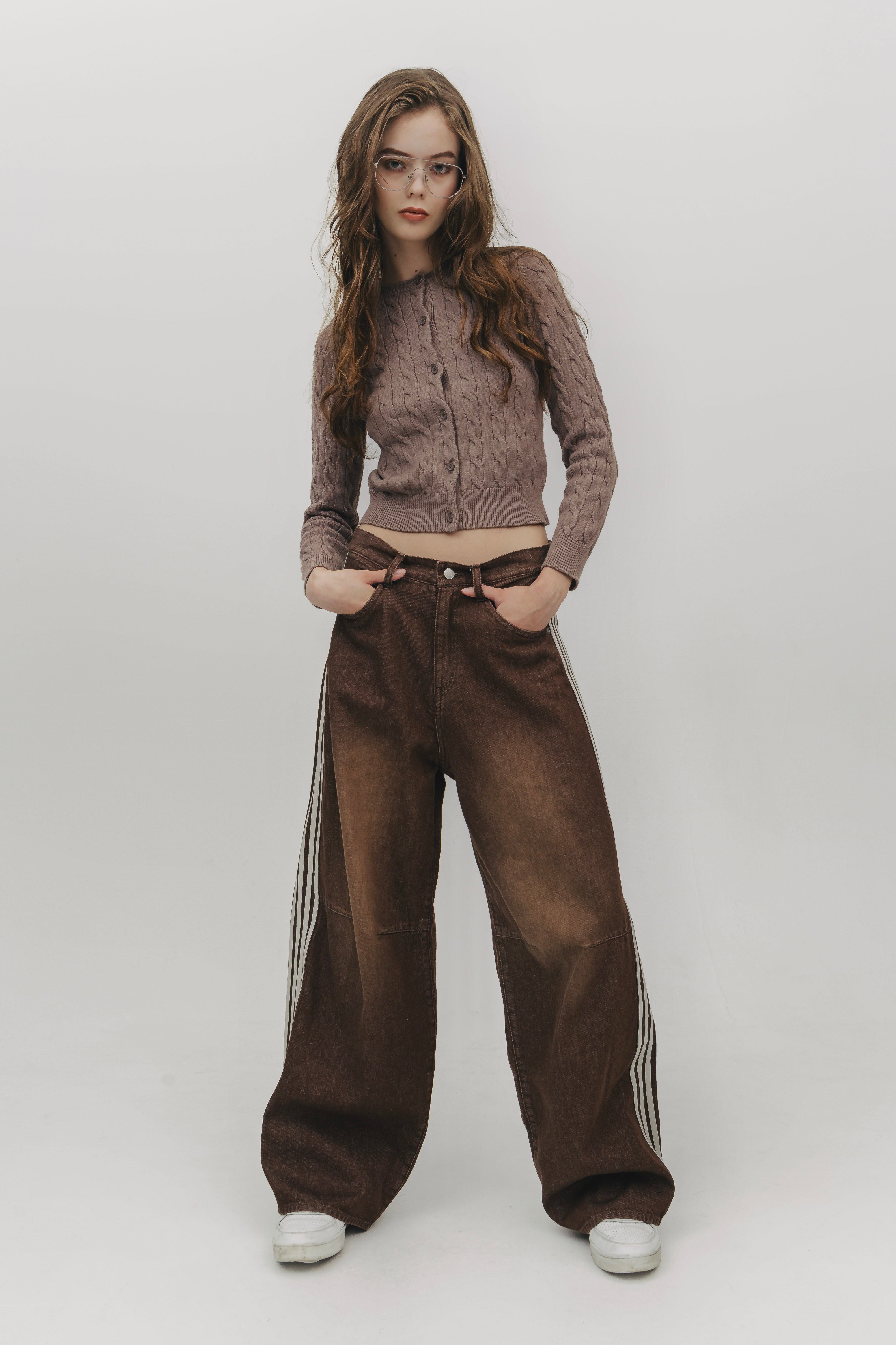 Emirates Track Denim Pants – THE TOÉ