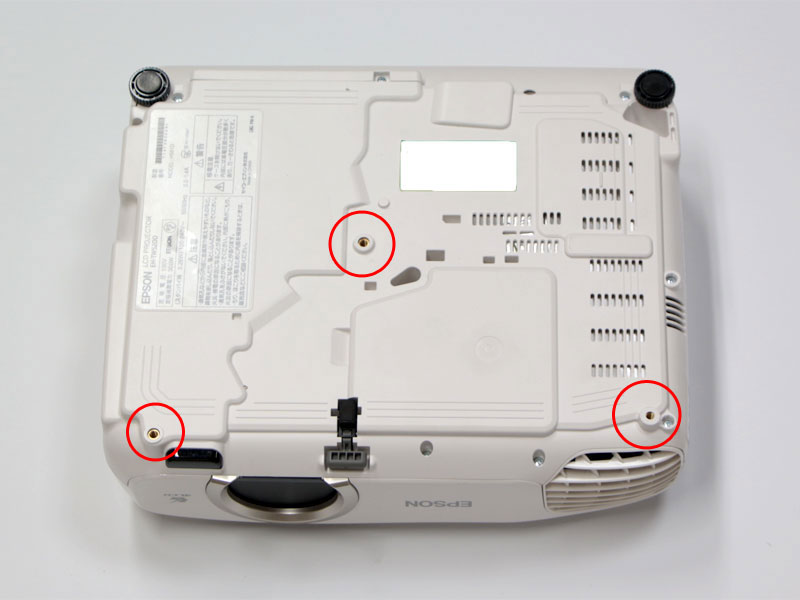 EH-TW5200を天吊り金具スパイダー2で天吊り設置する方法