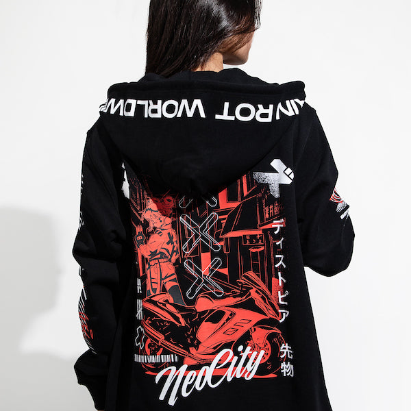 The Boys NeoCity Zip Up Hoodie