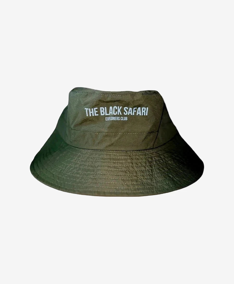Black Safari Best Explorers Club Bucket Hat | Durable & Stylish