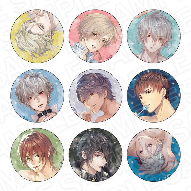 イケメンヴィラン イケヴィラ アルフォンス 缶バ weddingLily AGF