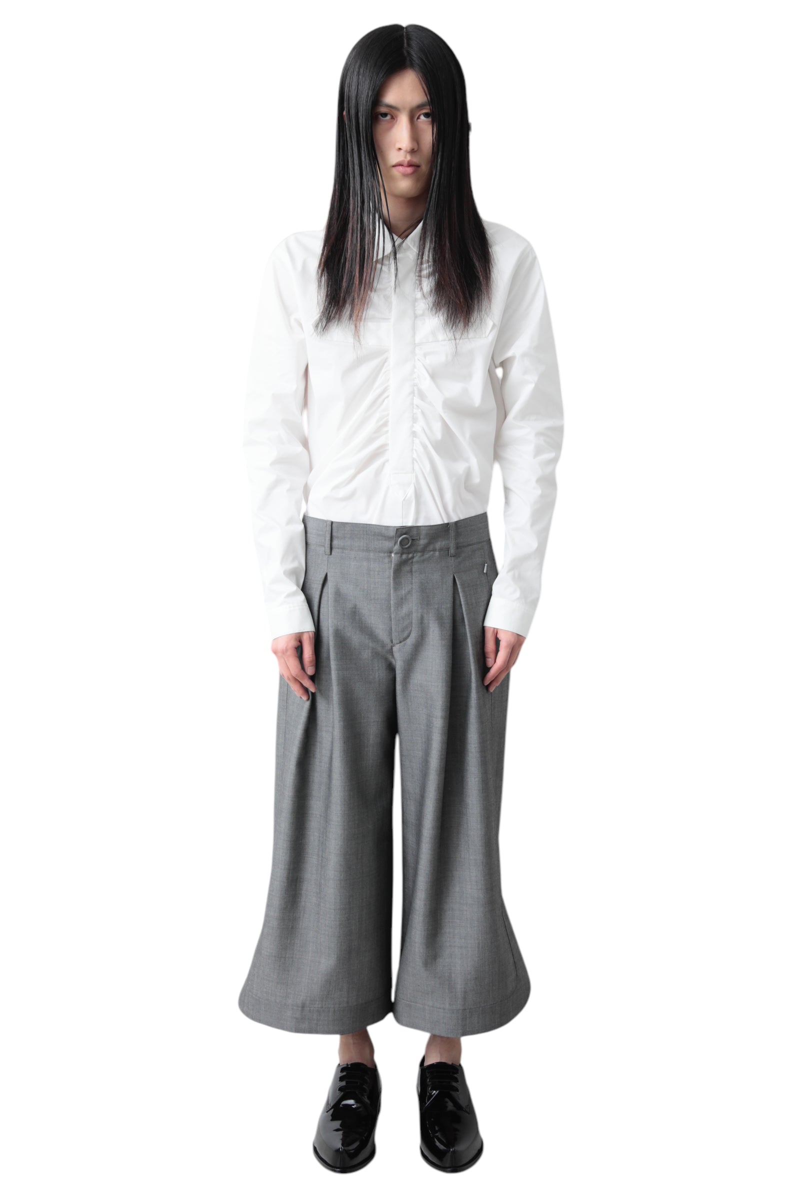 ORIMI CROPPED BIG SLACKS – THE ELEPHANT