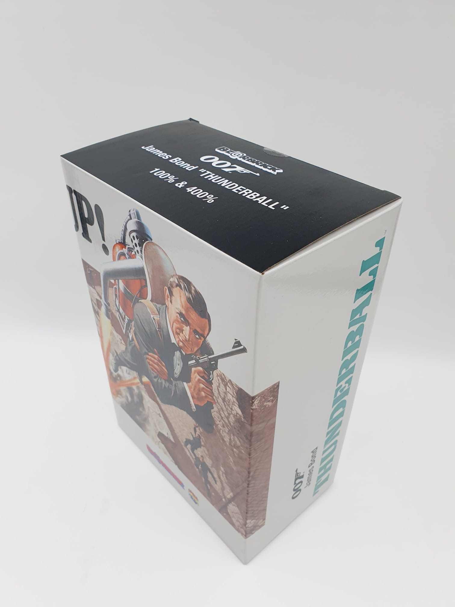 Be@rbrick 007 James Bond Thunderball 400% 100% Bearbrick 2024