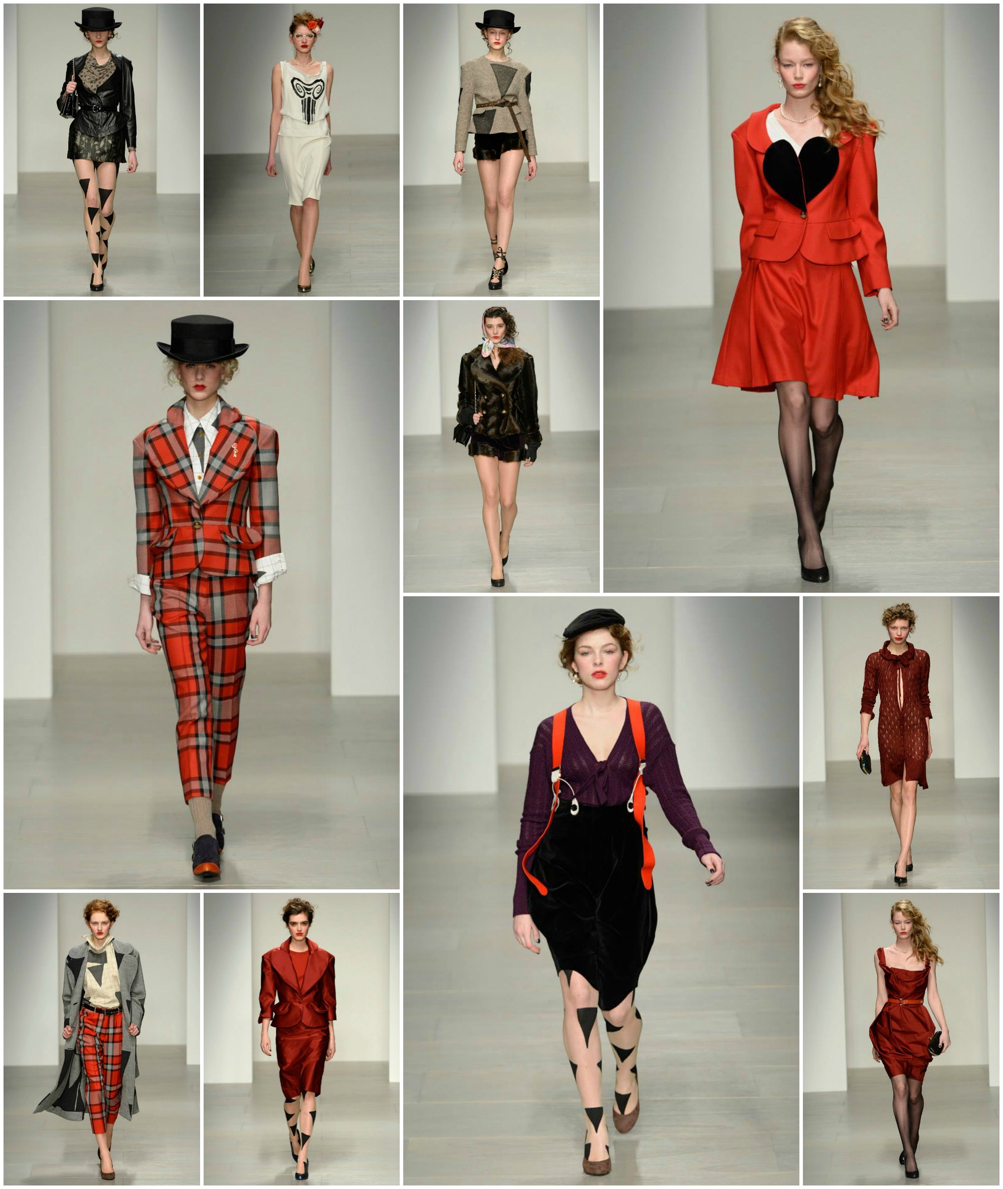 Vivienne Westwood RED LABEL チェック柄ベスト F ブランド【Vivienne