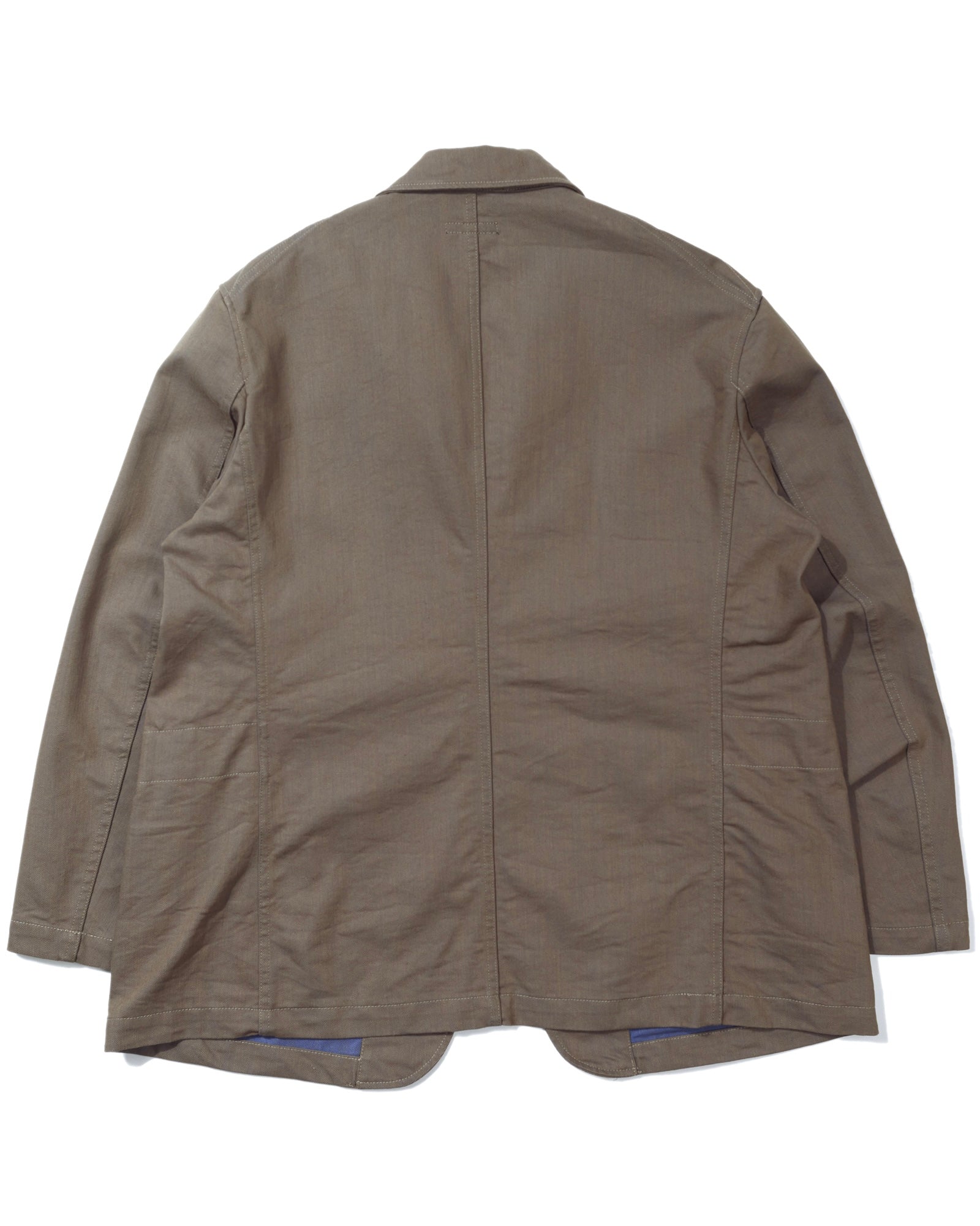 Engineered Garments Bedford Jacket Khaki/Blue PC Iridescent Heavy