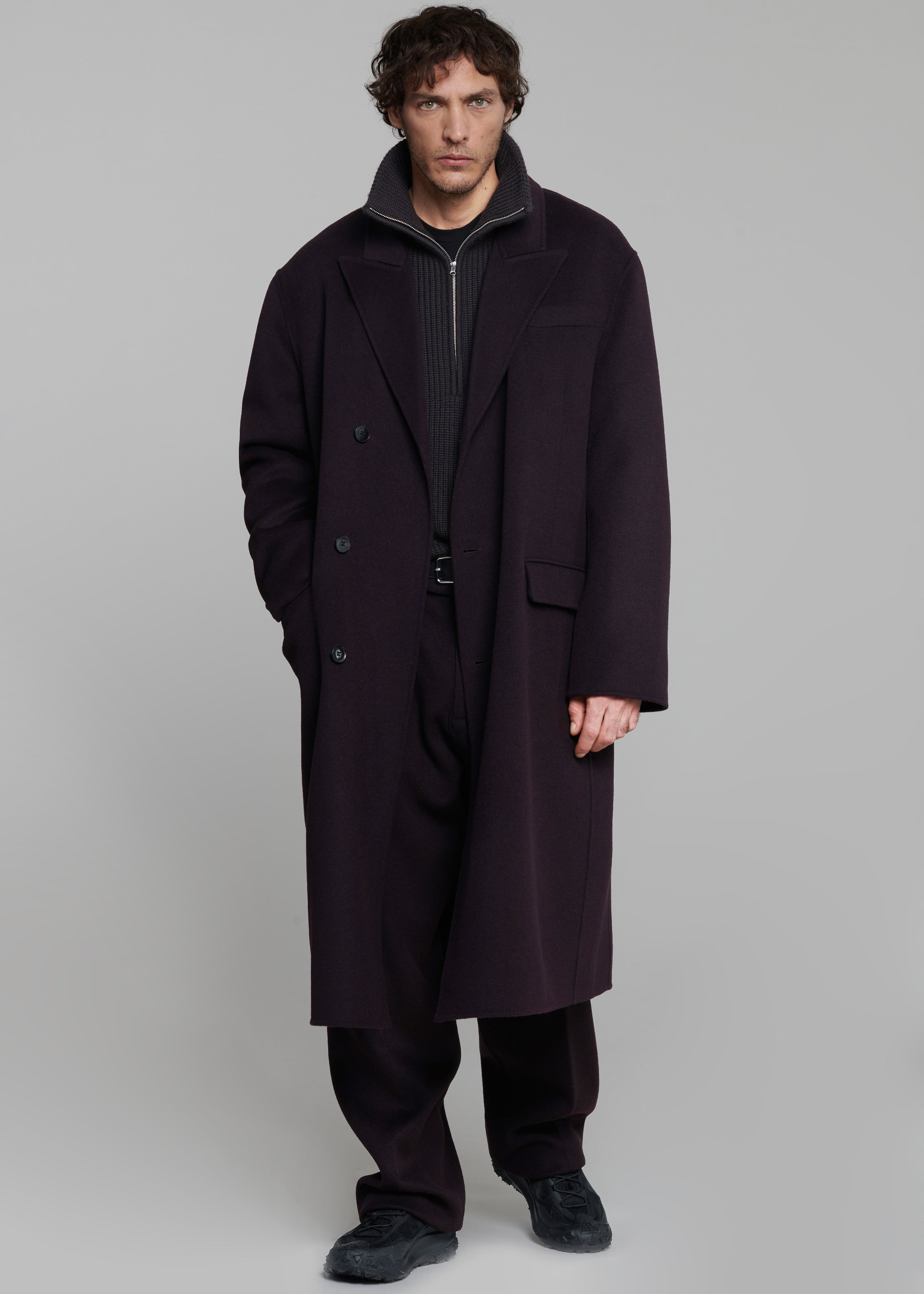 ジャケット・アウター 90s Justin oh wool long coat Online Vintage