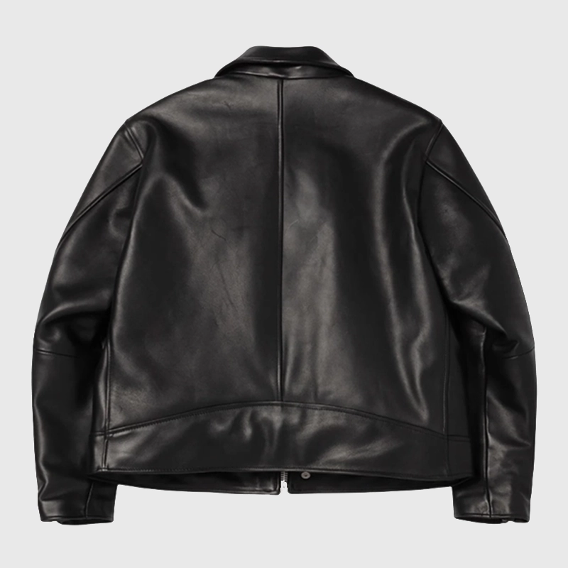 ジャケット・アウター AW25 Stussy biker leather jacket S ジャケット