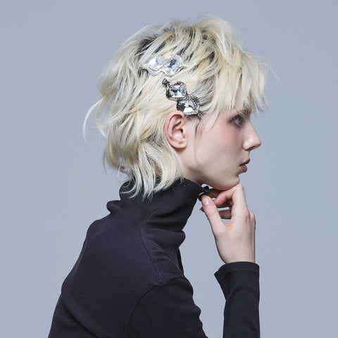 アッカ クリスタルメッシュ クリップ セット acca - [新品・未使用