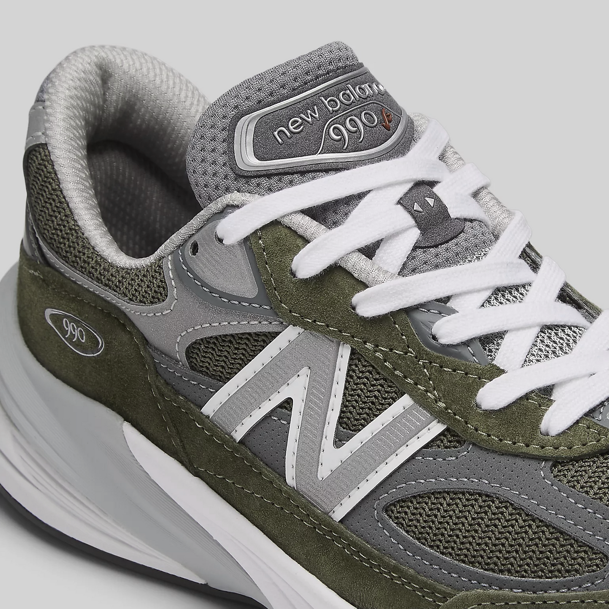 New Balance Made in USA 990 v6 Running Shoe (Unisex) - Olive – The