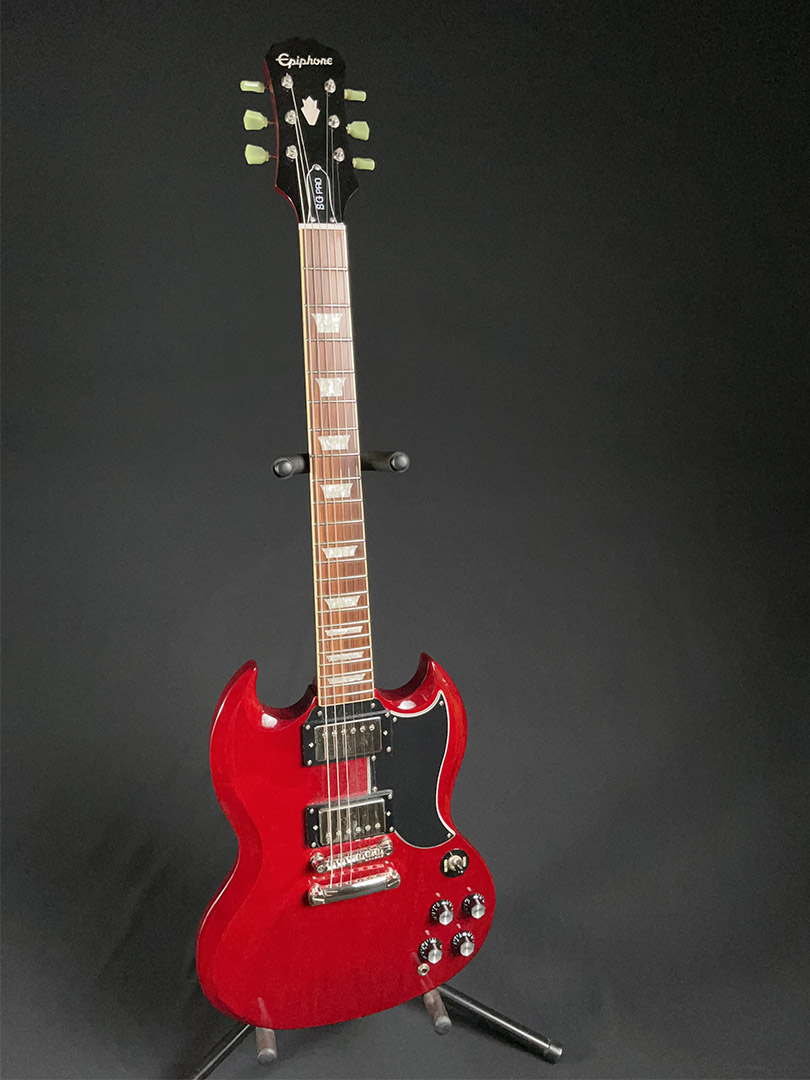 Epiphone SG Pro レフティーレッド、エレキギター Used Epiphone SG