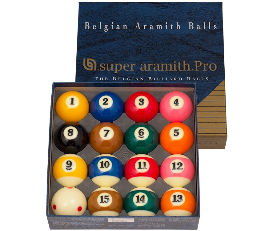 Aramith pro-cup Tv ball set 2-1/4