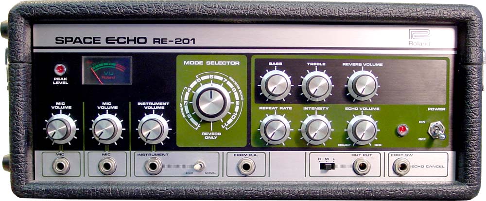 Roland Space Echo RE-201 - The Prodigy equipment